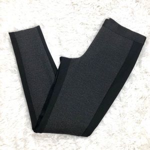 J. Crew Charcoal Gray & Black Color Block Pants
